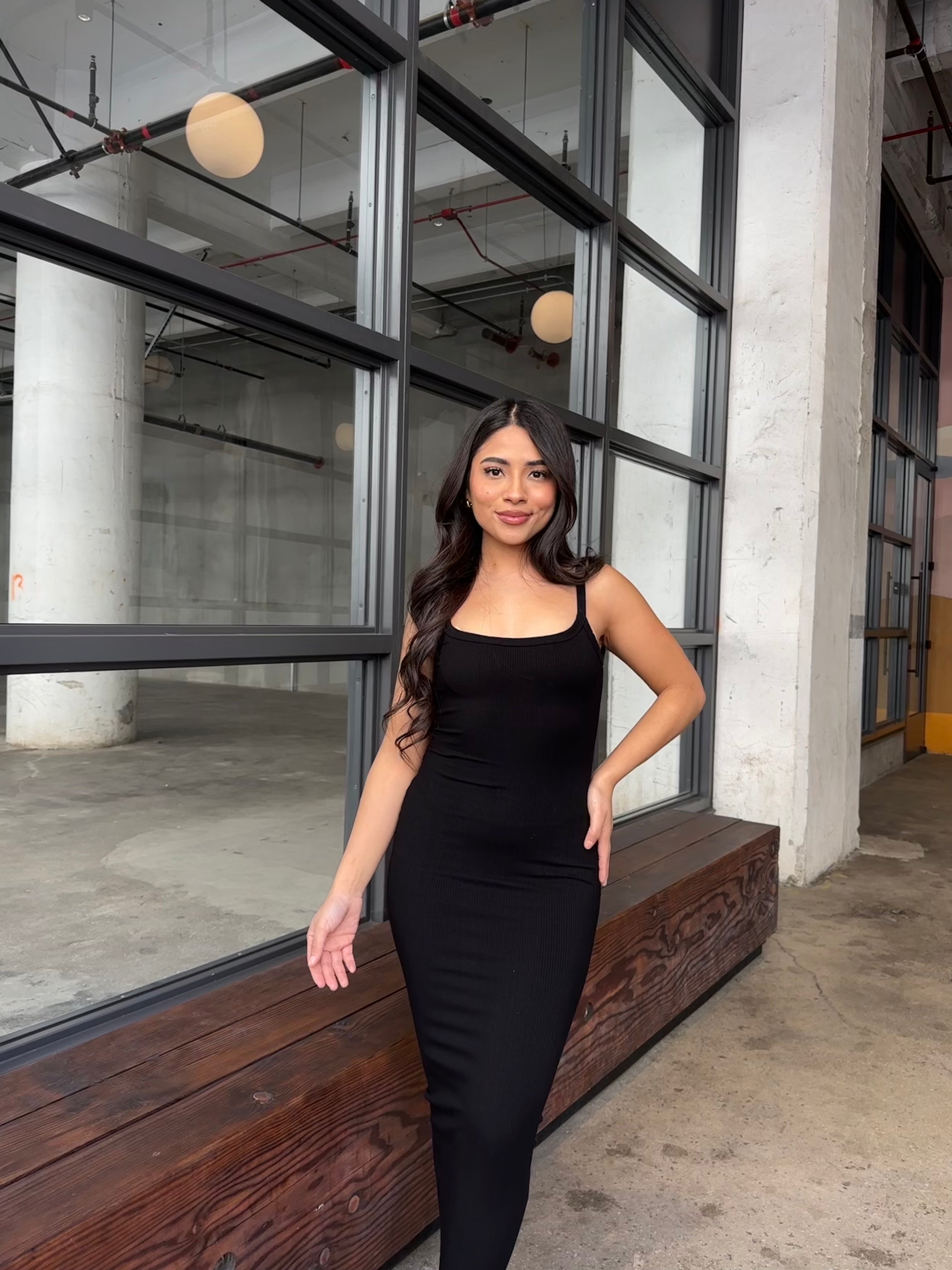 Heartbreaker Maxi Dress (Onyx)