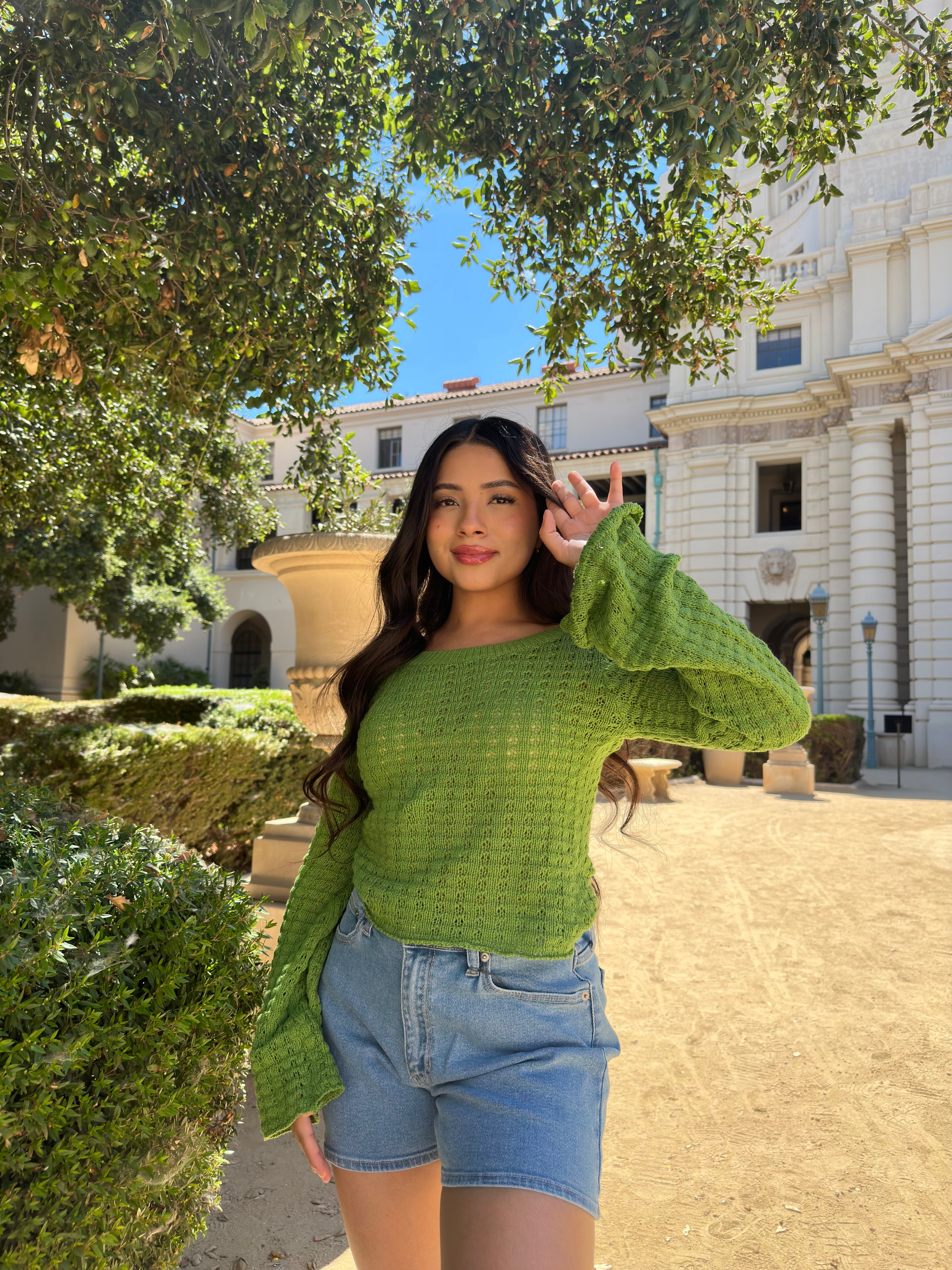 Lima Crochet Long Sleeve