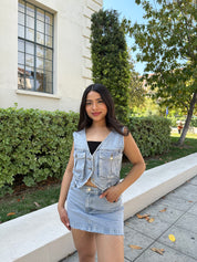 Light Denim Vest