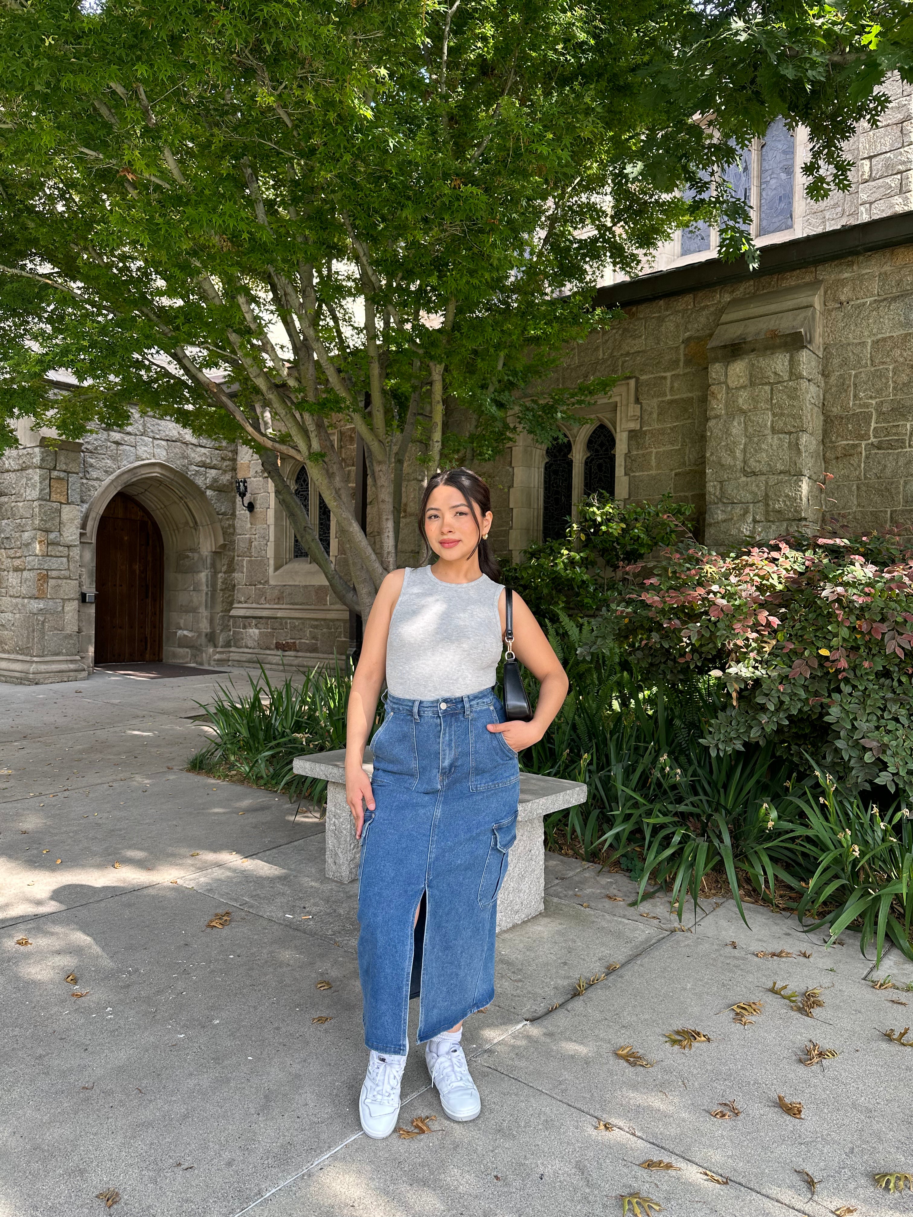 Maxi Cargo Skirt