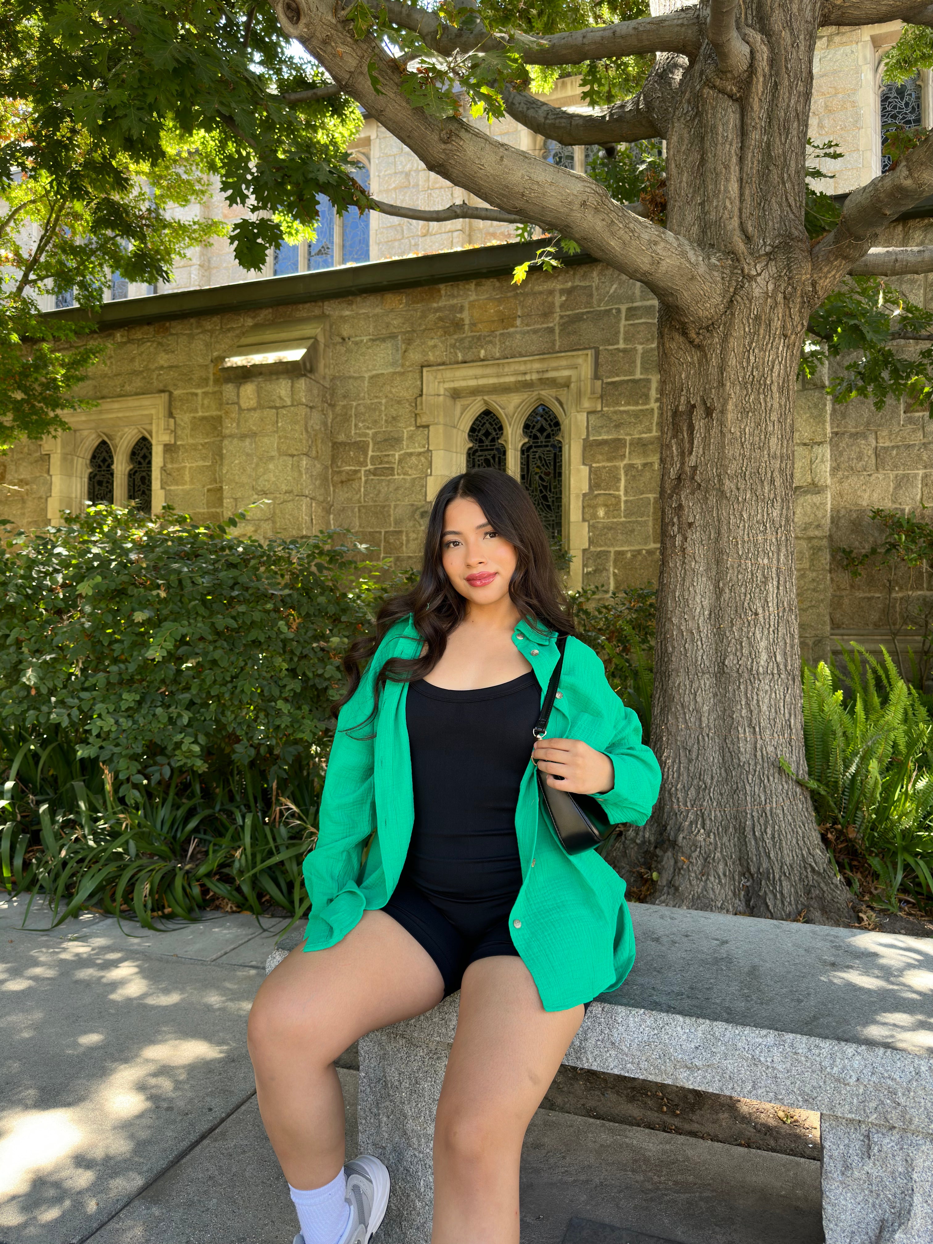 Cariño Long Sleeve(Kelly Green)