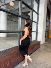 Heartbreaker Maxi Dress (Onyx)