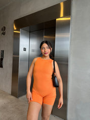 Kourt Jumpsuit(Tangerine)