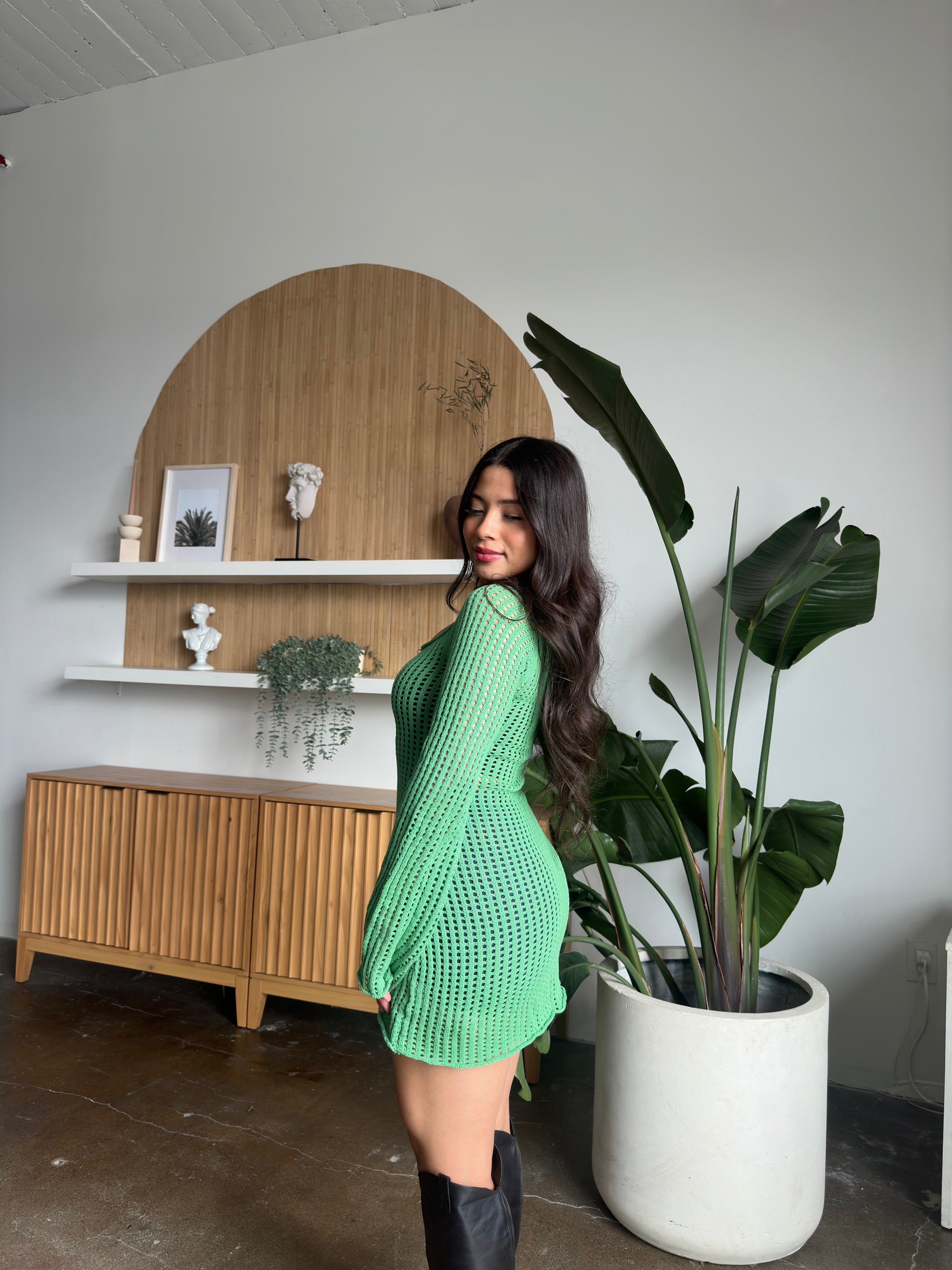 Summer Nights Crochet Dress(Lima)