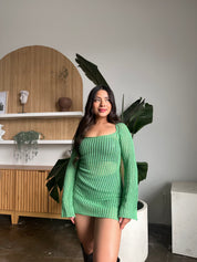 Summer Nights Crochet Dress(Lima)