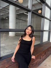Heartbreaker Maxi Dress (Onyx)