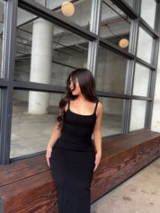 Heartbreaker Maxi Dress (Onyx)