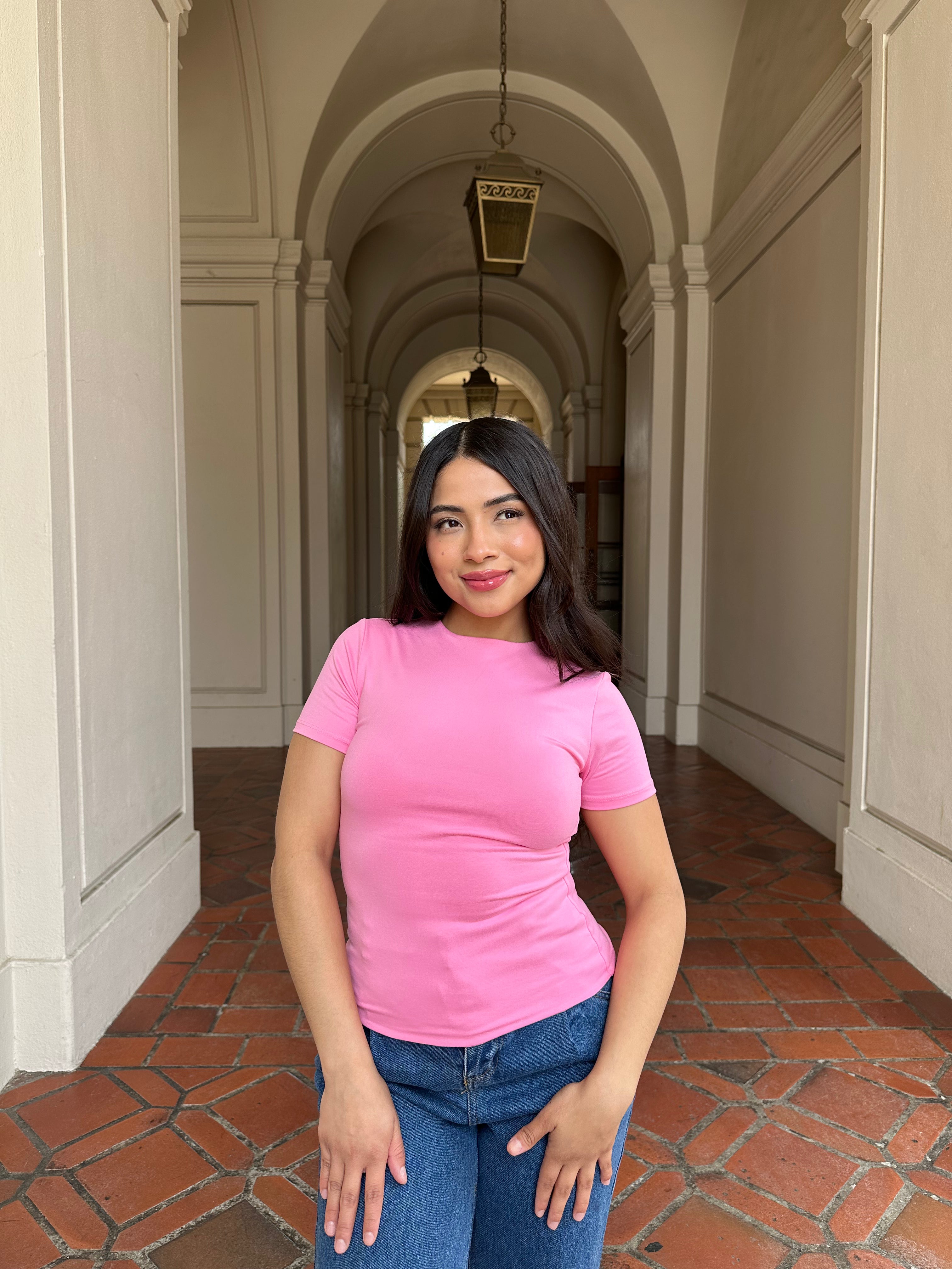 Butter Short Sleeve (Pink)
