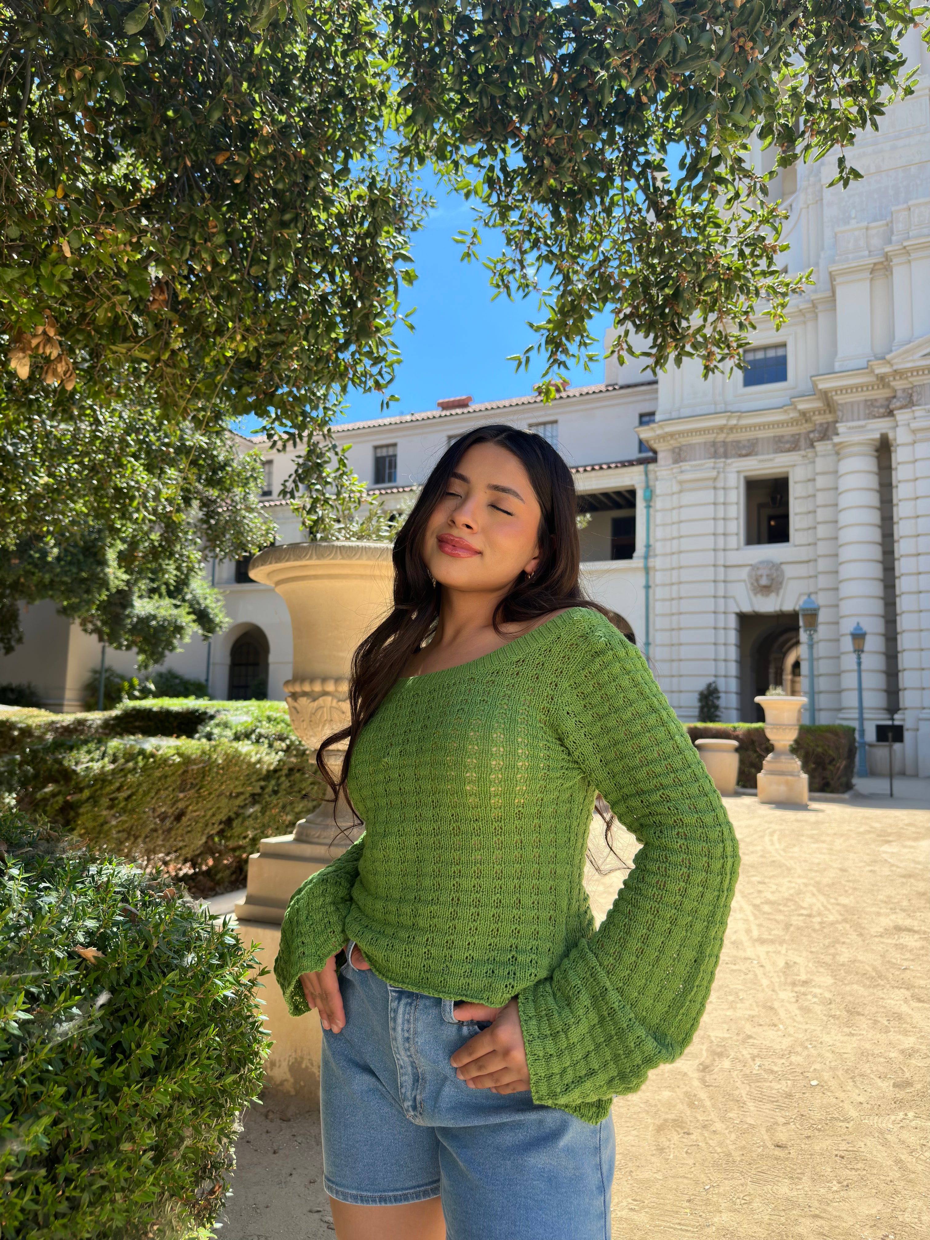 Lima Crochet Long Sleeve