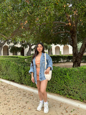 Off the Grid Oversized Denim Jacket