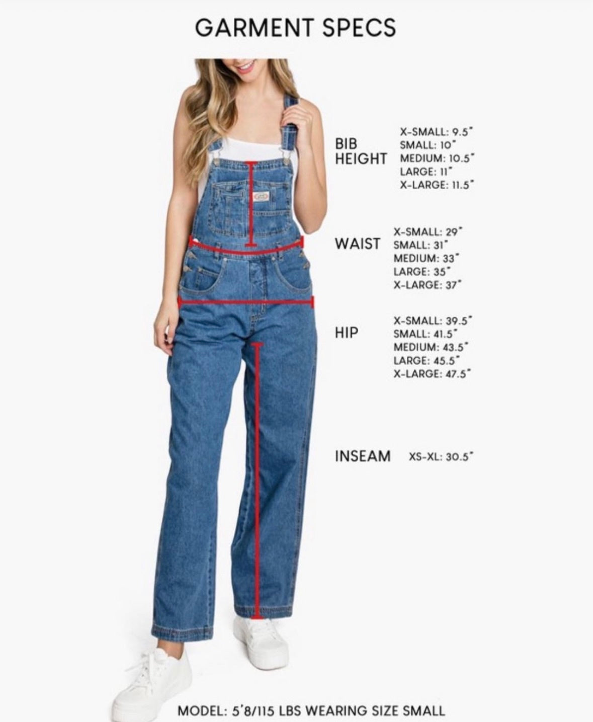 Lucky Girl Overalls (Charcoal )