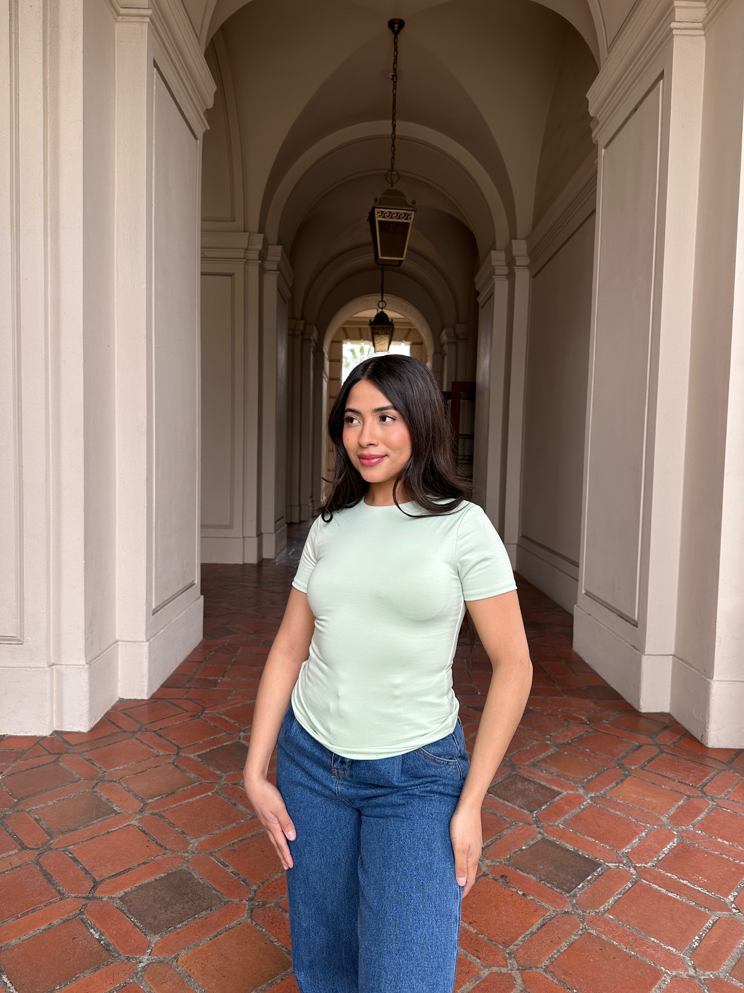 Butter Short Sleeve (Sage Mint)
