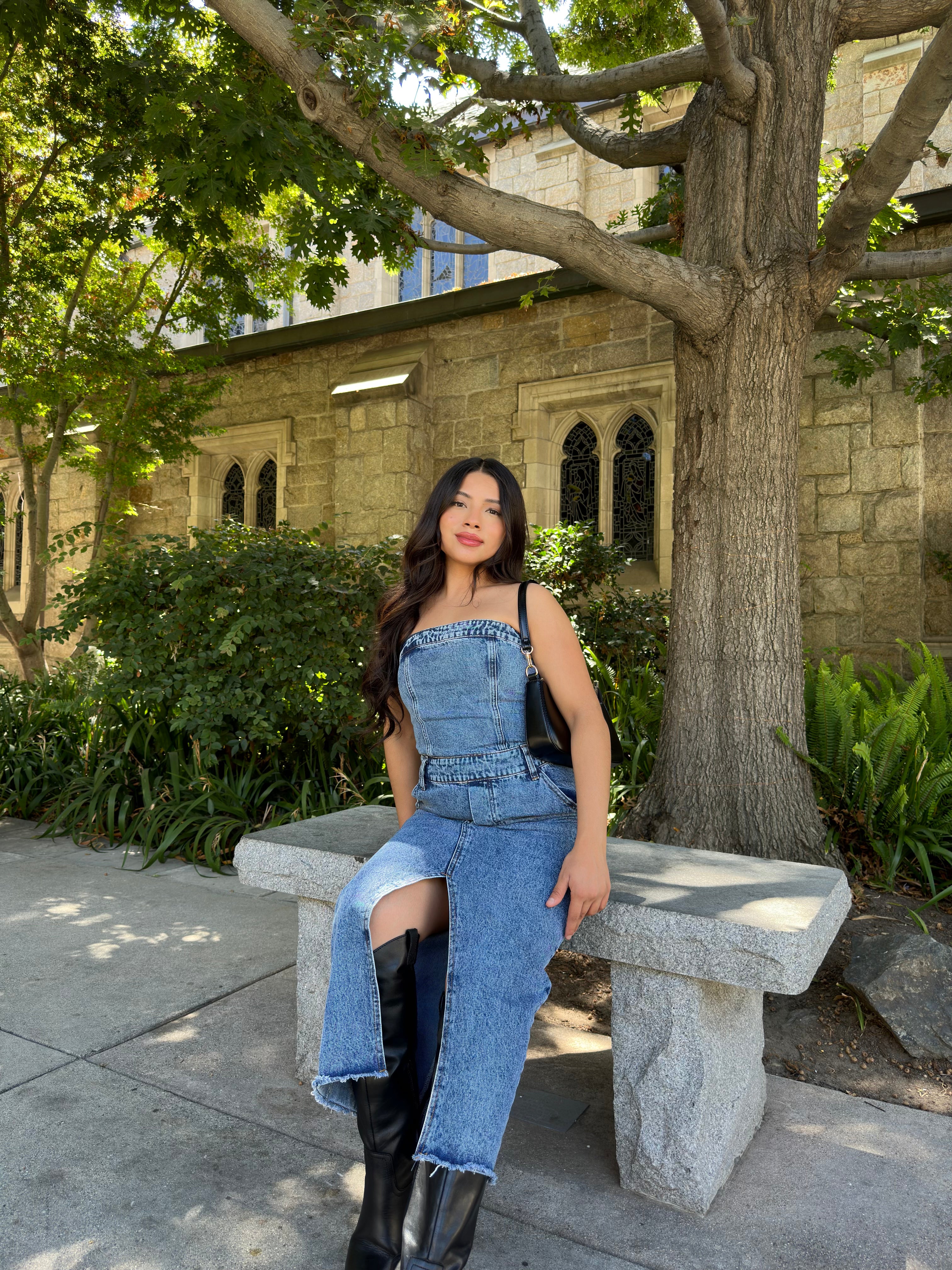 She's Golden Dress