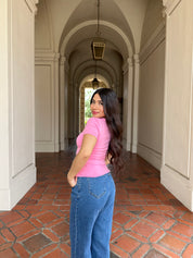 Butter Short Sleeve (Pink)
