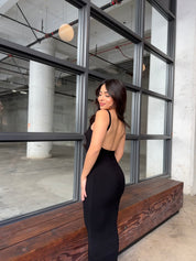Heartbreaker Maxi Dress (Onyx)