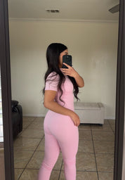 Jade Jumpsuit ( Light Pink)