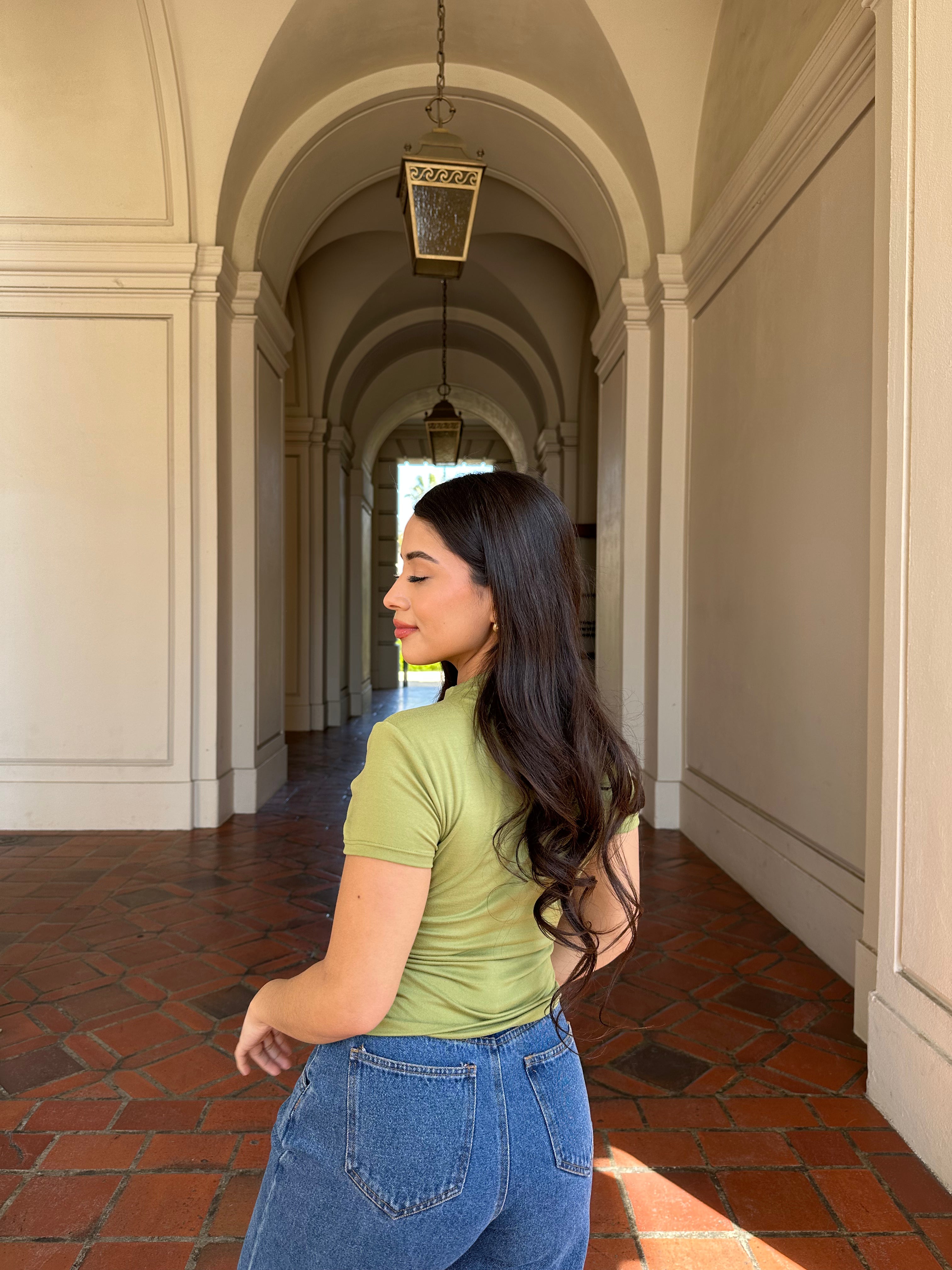 Butter Short Sleeve (Matcha)
