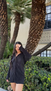 Mimosas Only Long Sleeve Dress