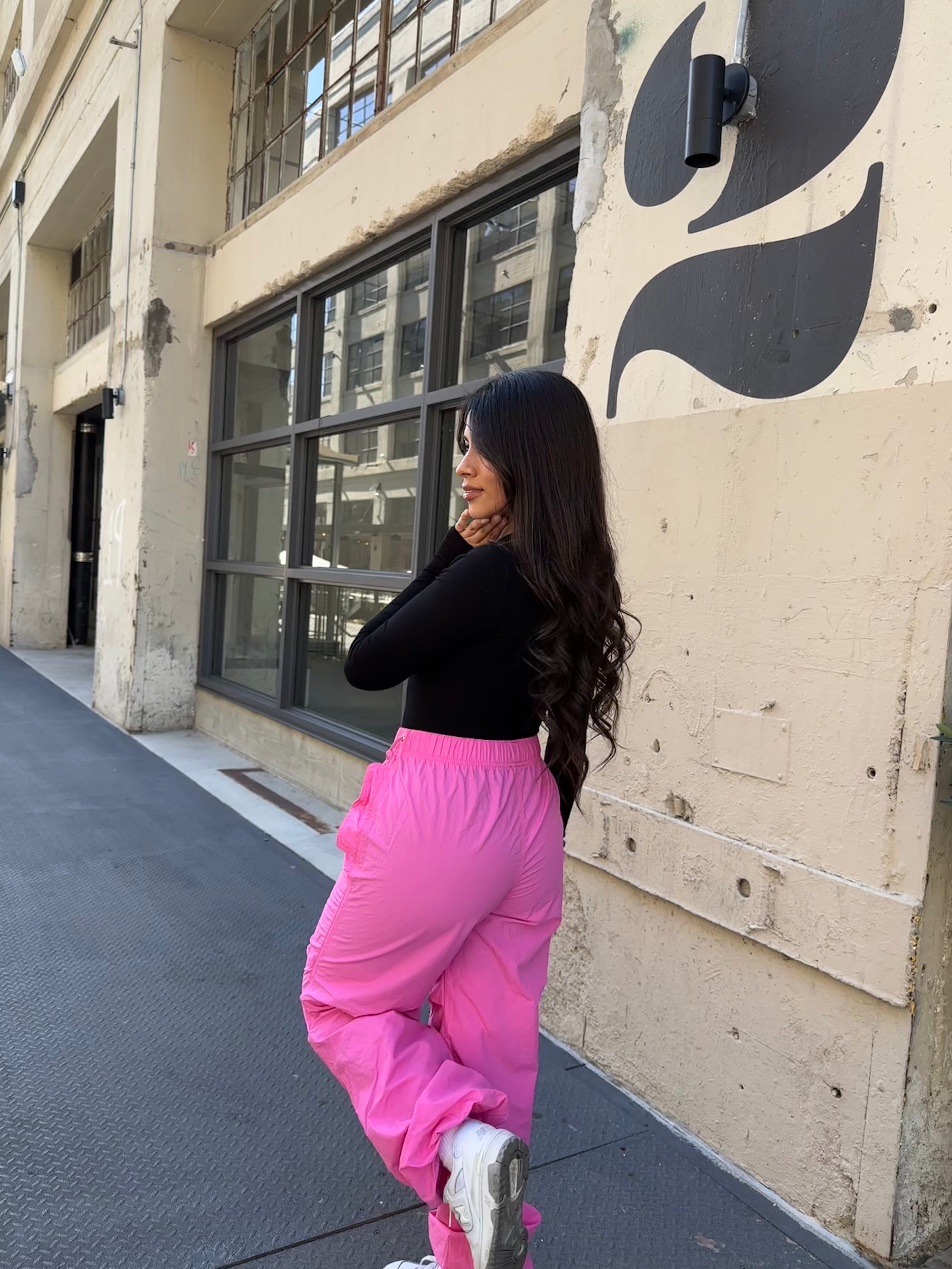 Soft Girl Parachute Pants
