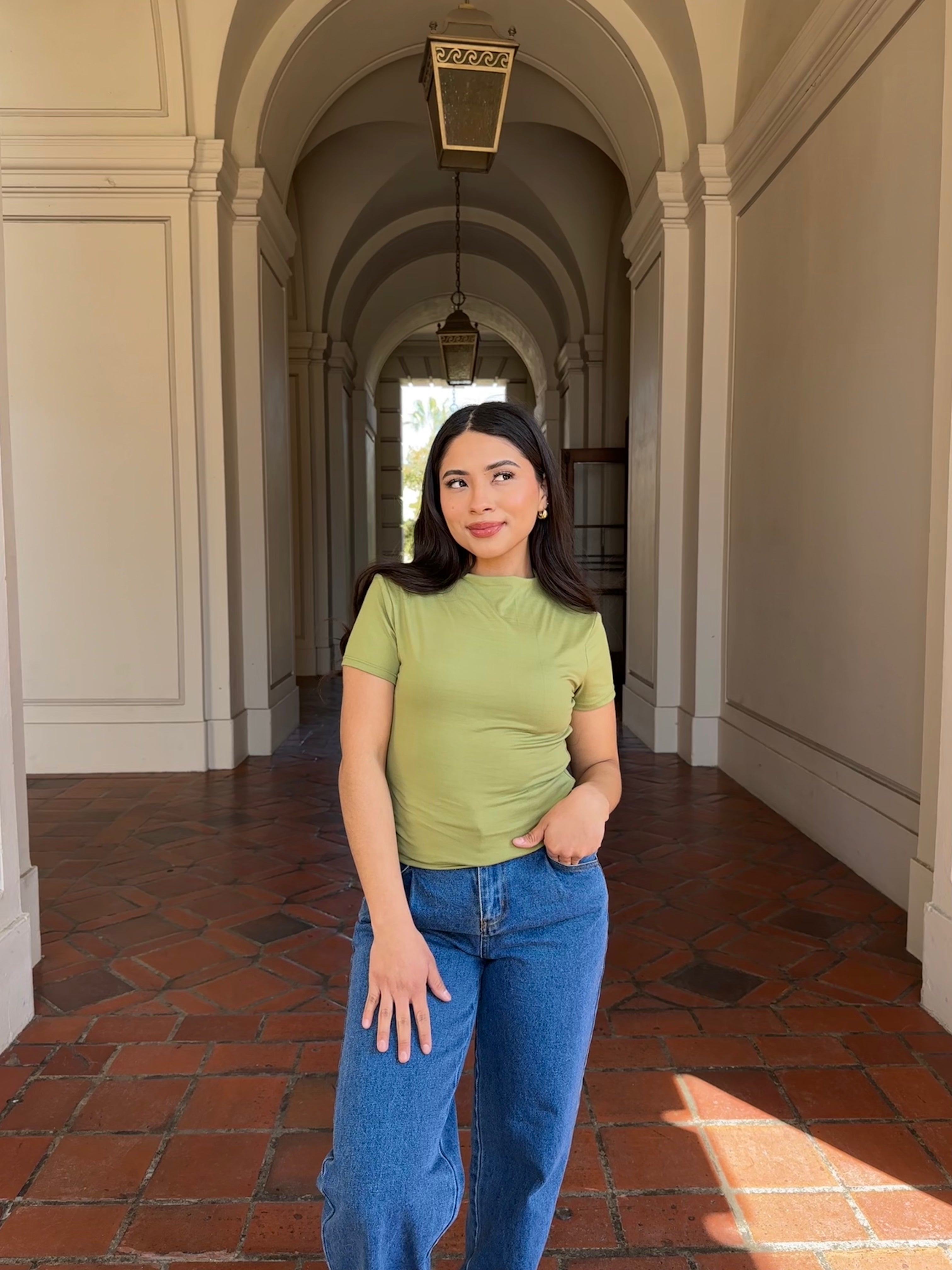 Butter Short Sleeve (Matcha)