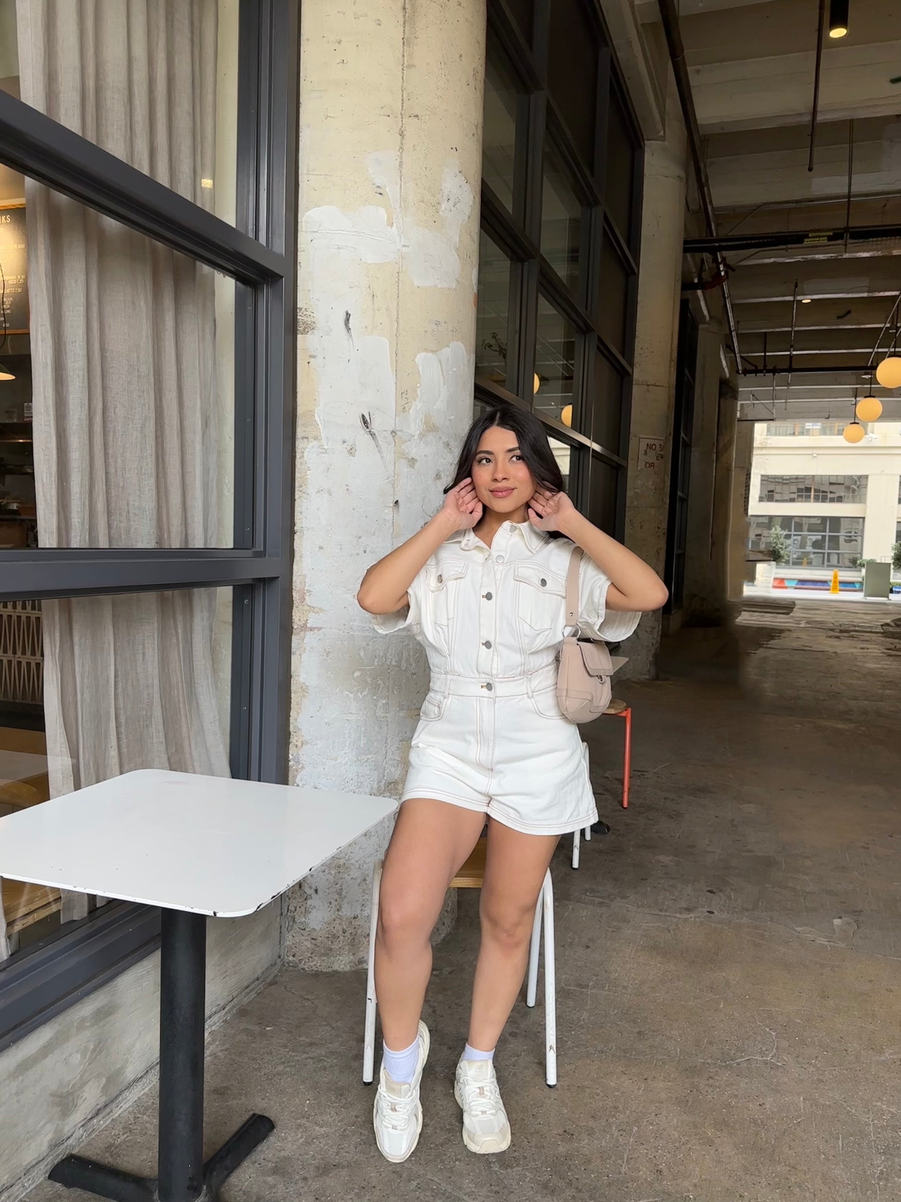 Renewal Denim Romper