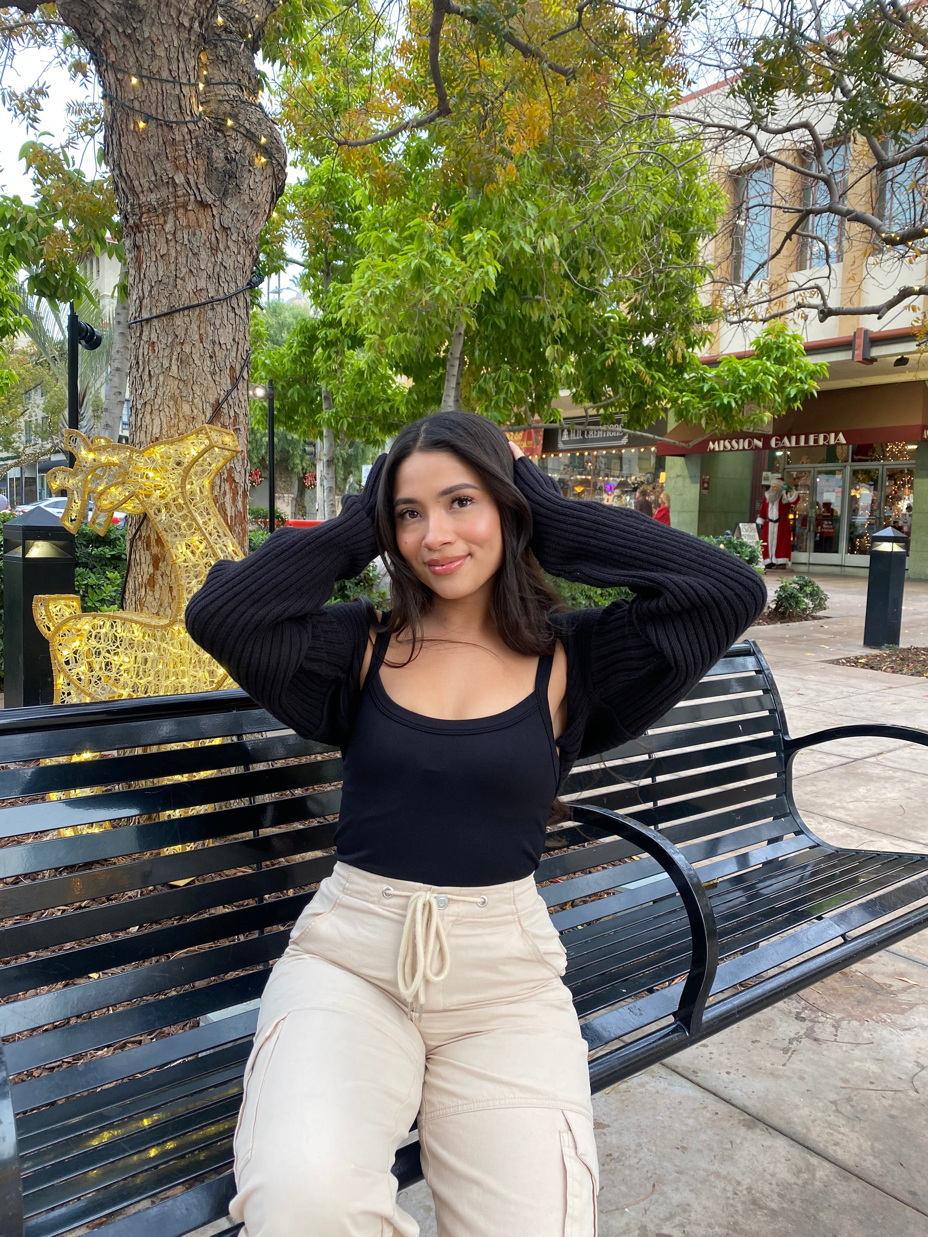 Crème Brûlée Cargo Pants