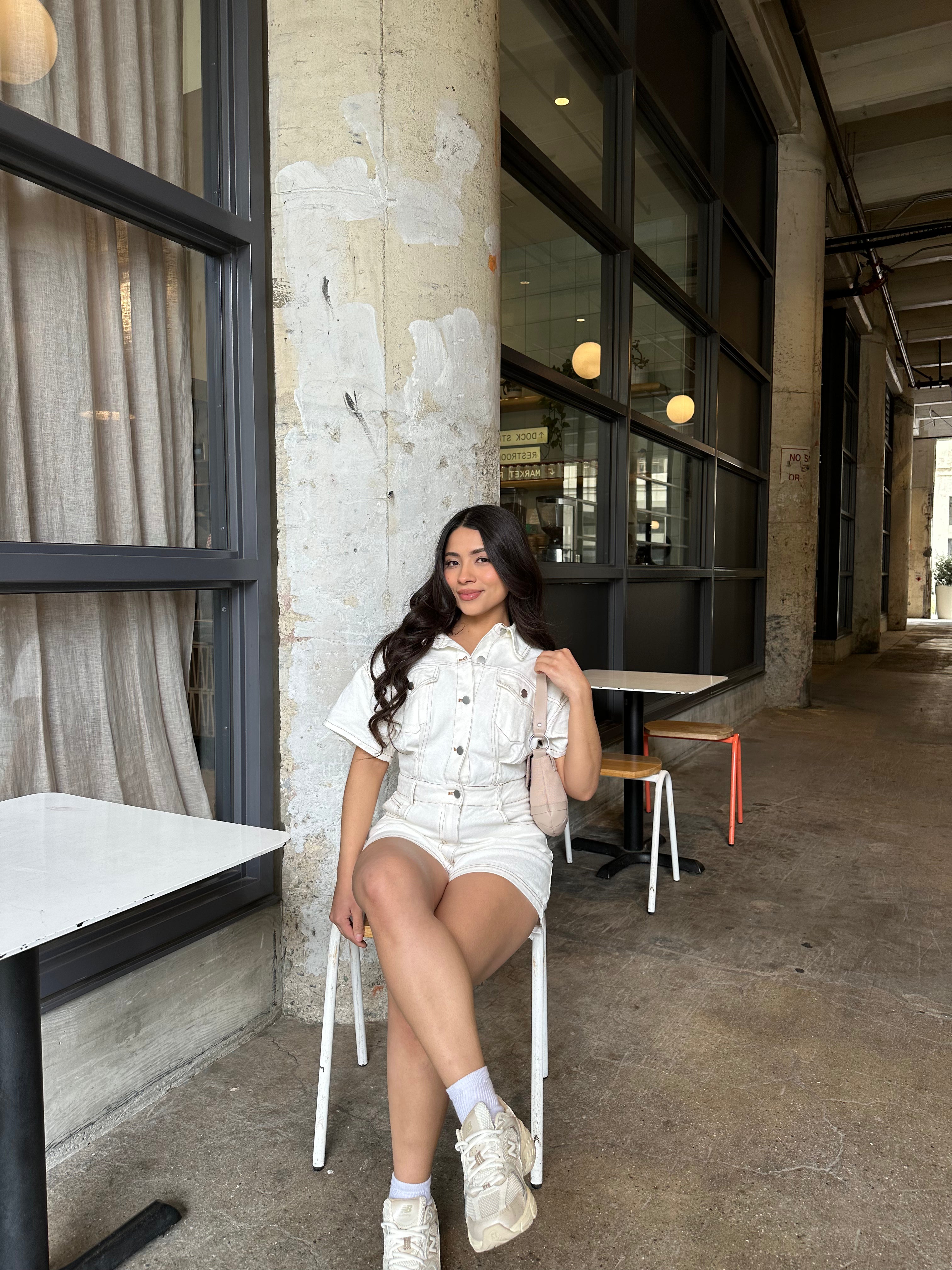 Renewal Denim Romper