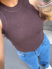 Cold Brew Knit Top