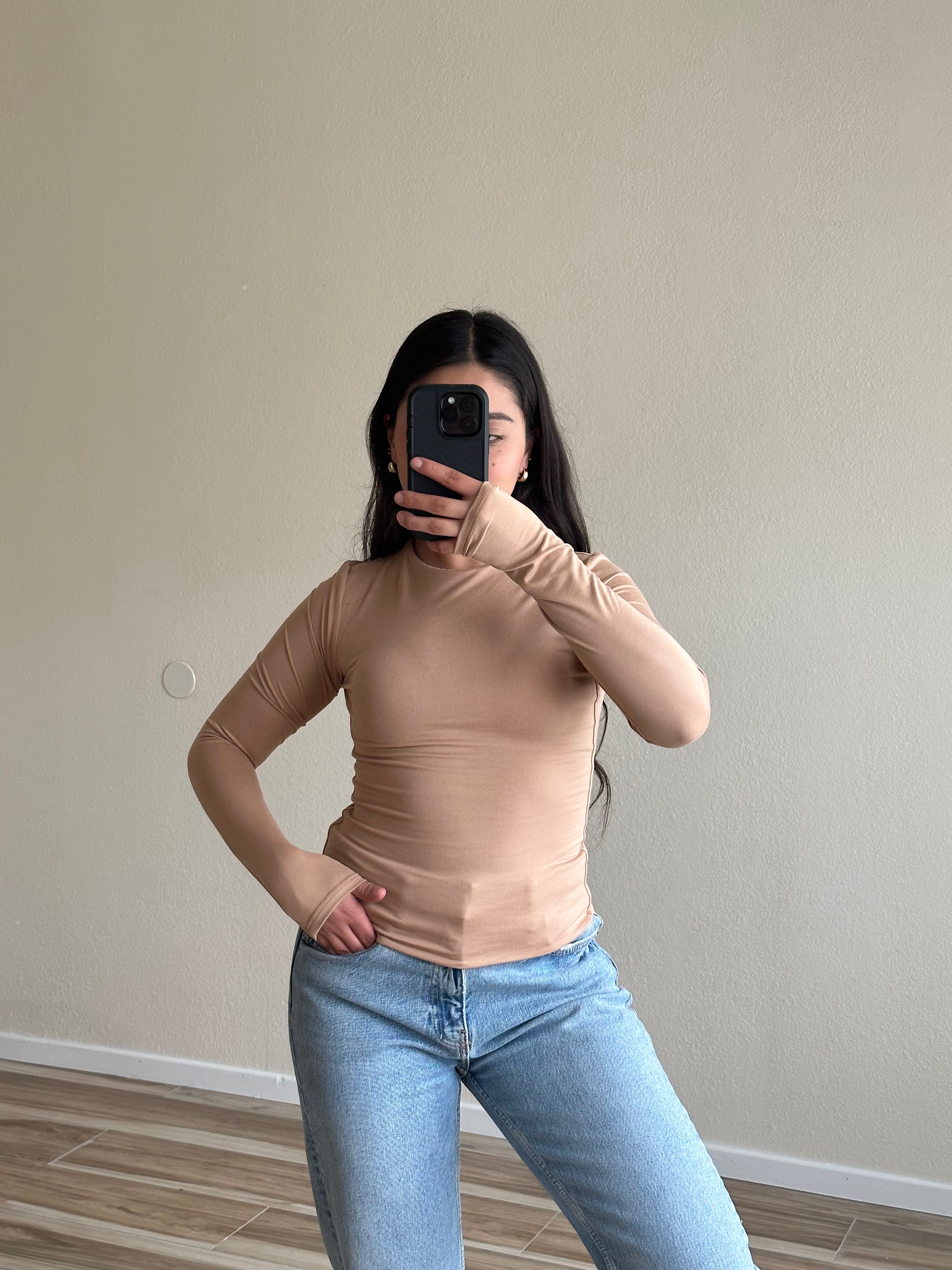 Butter Basic Long Sleeve (Taupe)