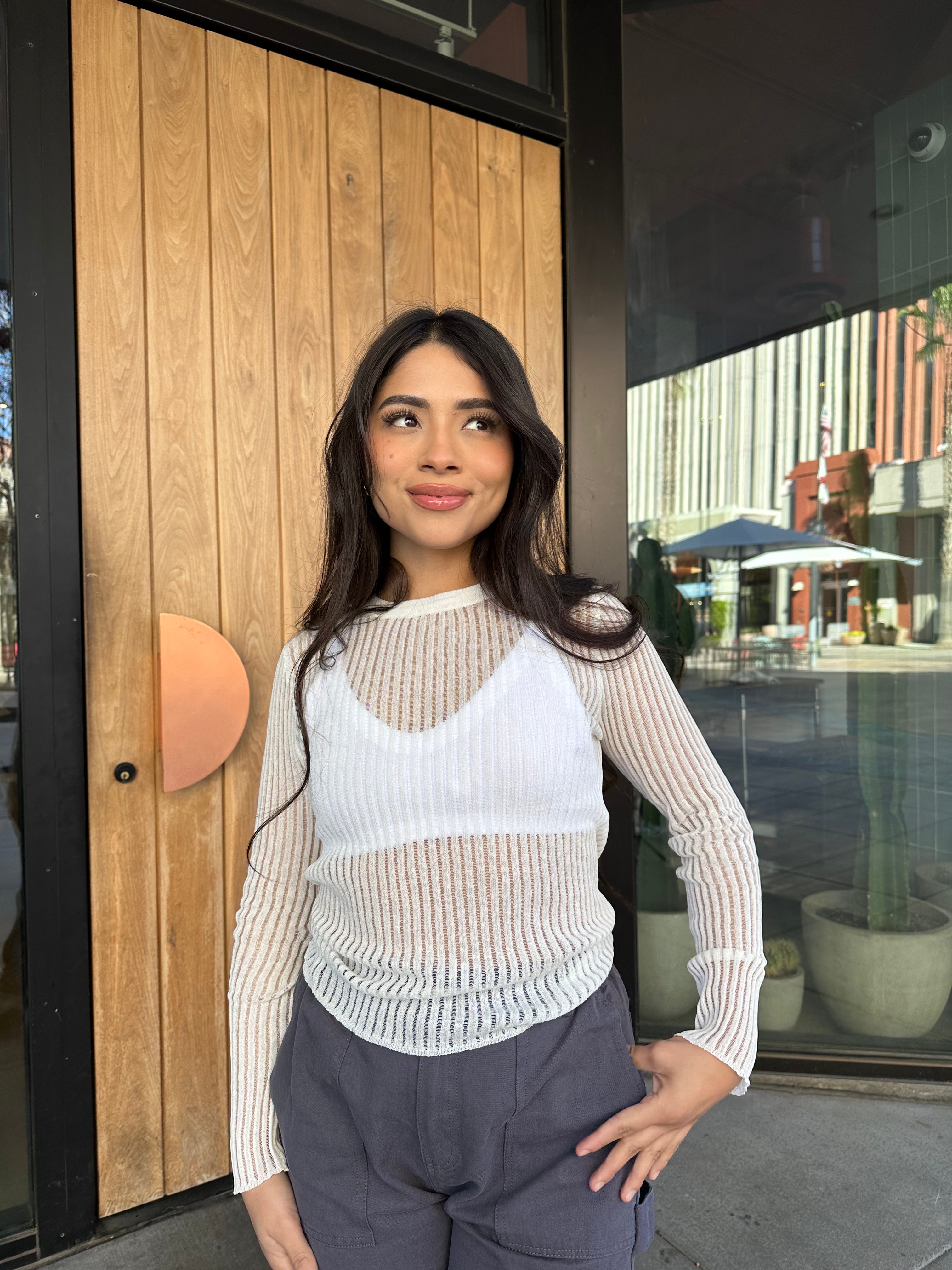 Day-Out Knit Long Sleeve