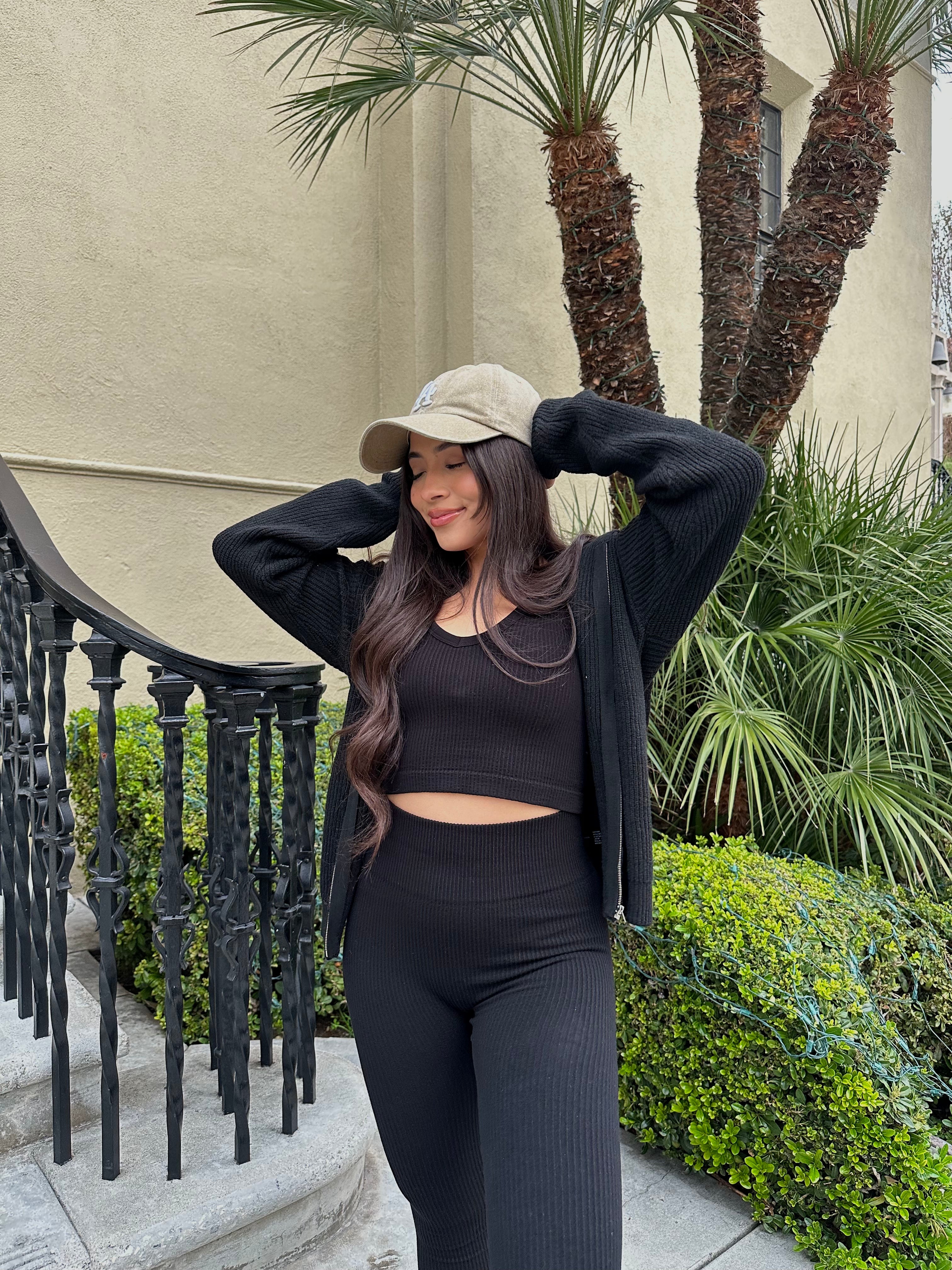 Running Errands Ribbed Set