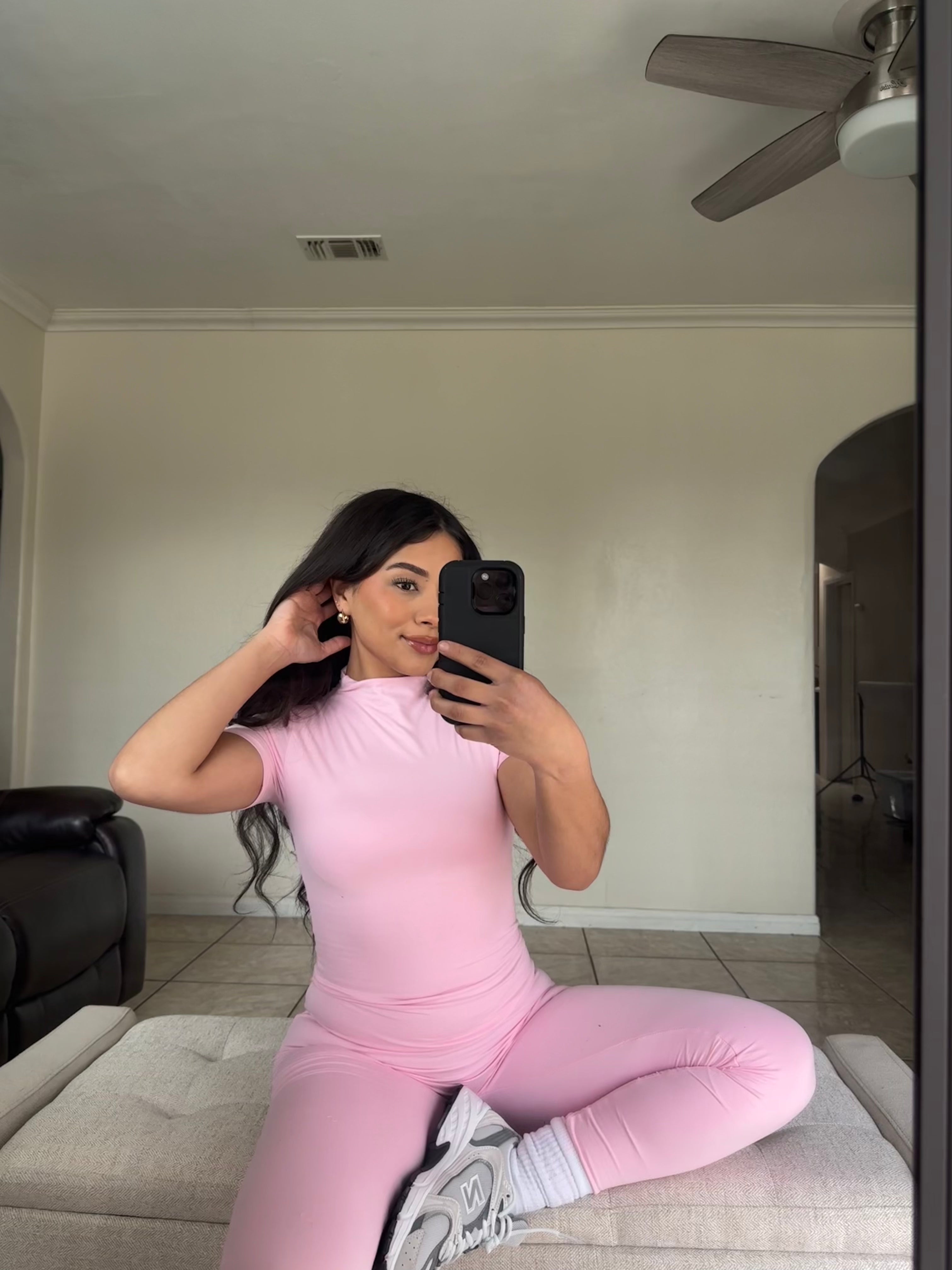 Jade Jumpsuit ( Light Pink)
