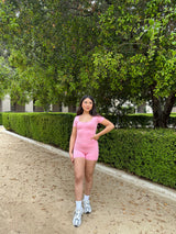 In full Bloom Jumpsuit (Pink)